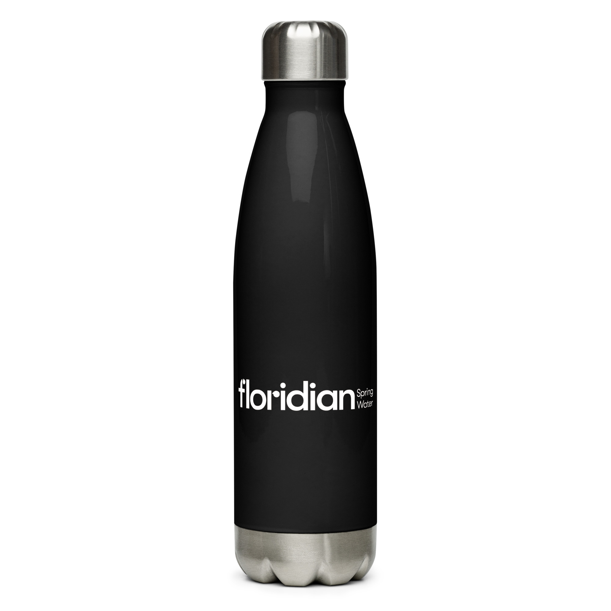 Stainless Steel Water Bottle (Black)